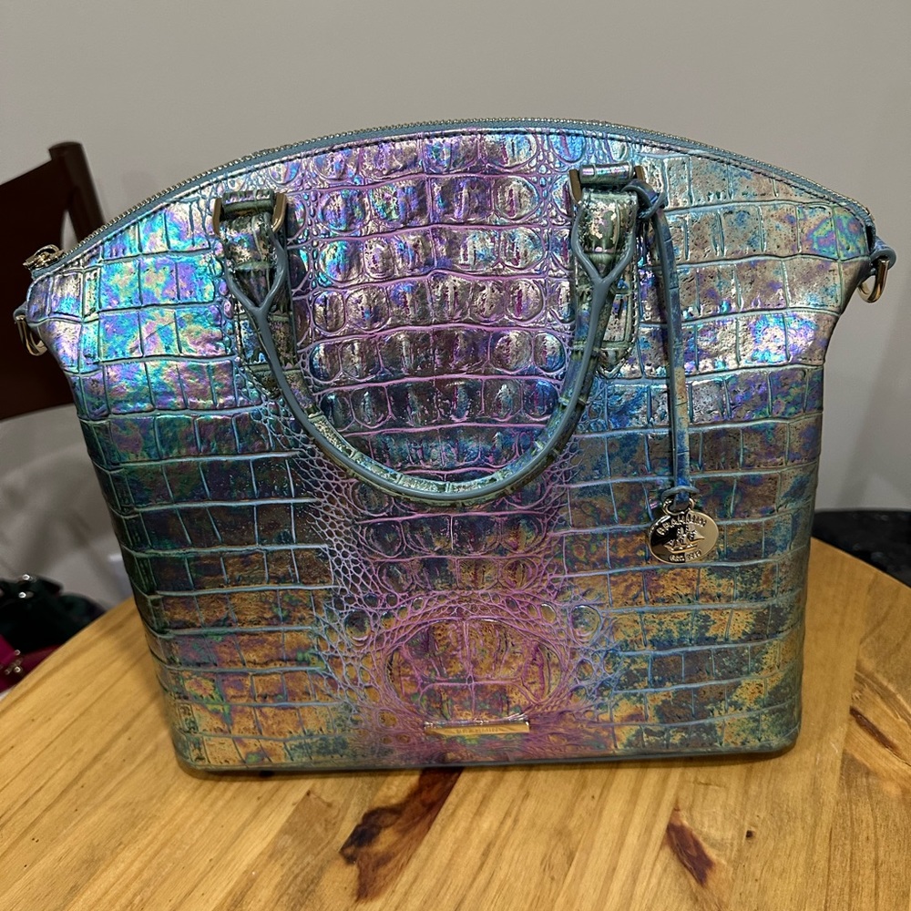 Large Duxbury Satchel- Visionary Delphine
